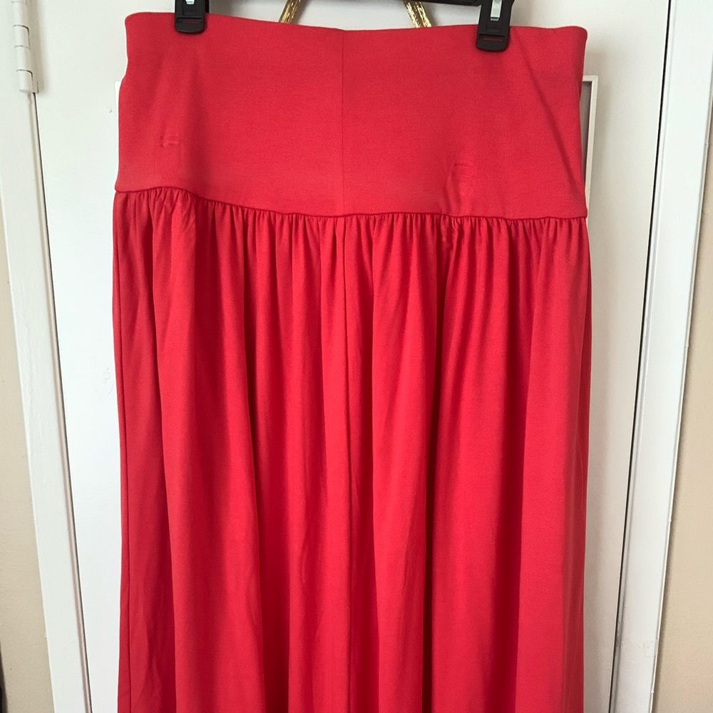 Uniqlo Red Skirt